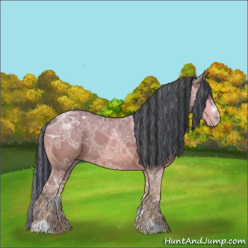 Horse Color:Painted Bay Ice Sabino 