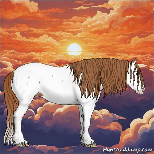 Horse Color:Chestnut Splash Appaloosa 