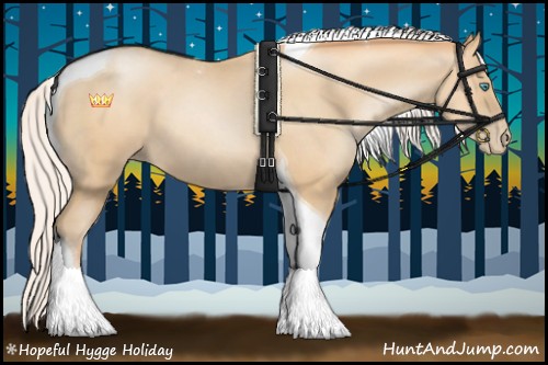 Horse Color:Silver Classic Champagne Pearl Tobiano 