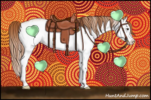 Horse Color:White Spotted Chestnut Splash 