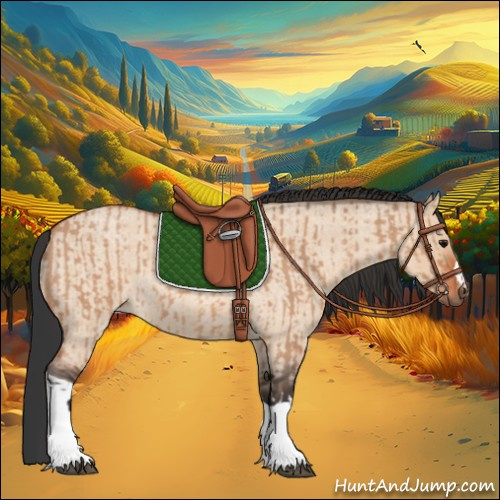 Horse Color:Bay Roan Dun  and Brown Roan Dun 