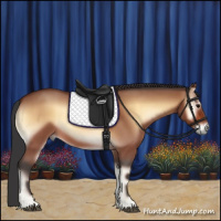 Horse Color:Bay Roan Onyx 