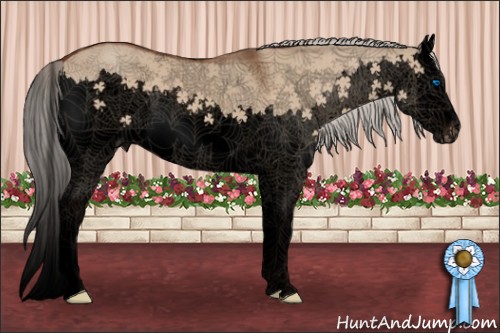 Horse Color:Void Silver Bay Dun Splash 