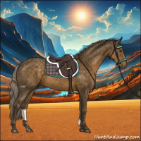 Horse Color:Chocolate Palomino 