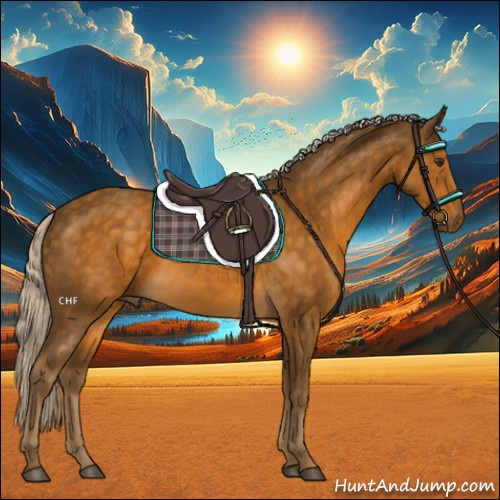 Horse Color:Chocolate Palomino 
