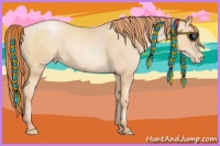 Horse Color:Amber Champagne Pearl 