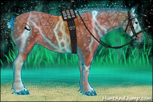 Horse Color:Thunderstruck Silver Bay Ice 