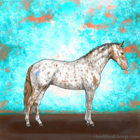 Horse Color:Chestnut Appaloosa  and Chestnut Appaloosa 