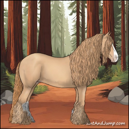 Horse Color:Gold Champagne Splash