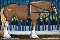 Horse Color:White Spotted Chestnut 