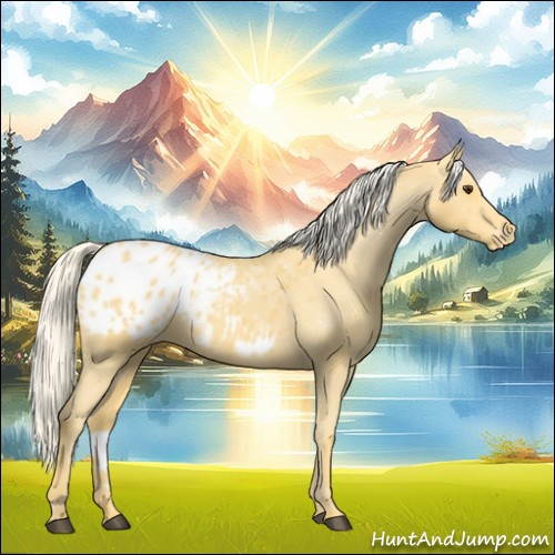 Horse Color:Palomino Appaloosa