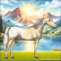 Horse Color:Palomino Appaloosa 