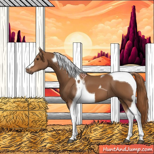 Horse Color:Chestnut Tobiano 