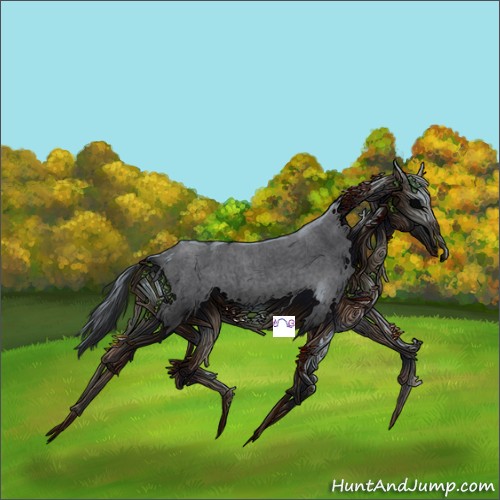 Horse Color:Blue Roan 