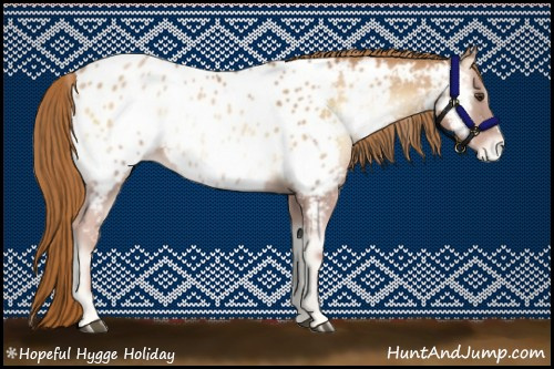 Horse Color:Red Onyx Snowdrop Pearl Blanket 