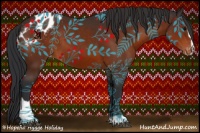 Horse Color:Bay Sabino Appaloosa 