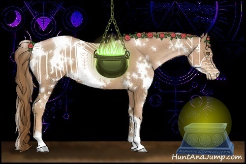 Horse Color:White Spotted Liver Chestnut Pearl