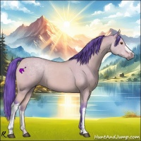 Horse Color:Watercolor Buckskin Dun 