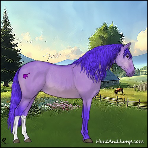 Horse Color:Watercolor Bay Dun 