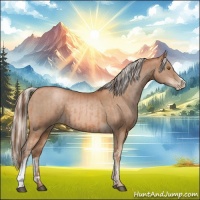 Horse Color:Bay Pearl and Silver Bay Pearl