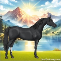 Horse Color:Black 