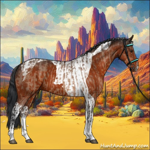 Horse Color:Brown Dun Tobiano  and Brown Tobiano 