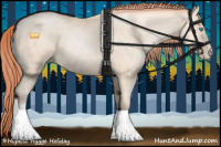 Horse Color:Sable Cream Champagne Pearl Sabino Tobiano 