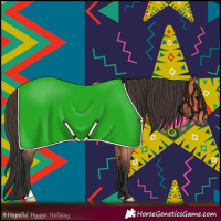 Horse Color:Bay Roan 