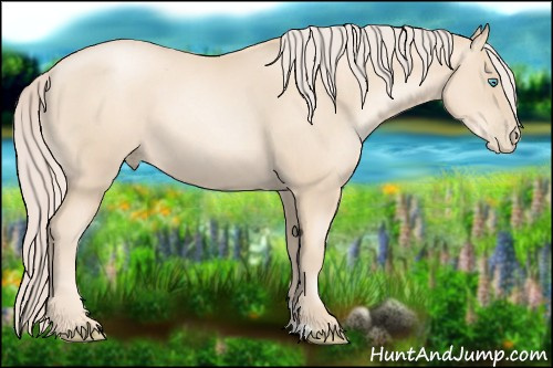 Horse Color:Gold Cream Champagne Pearl 