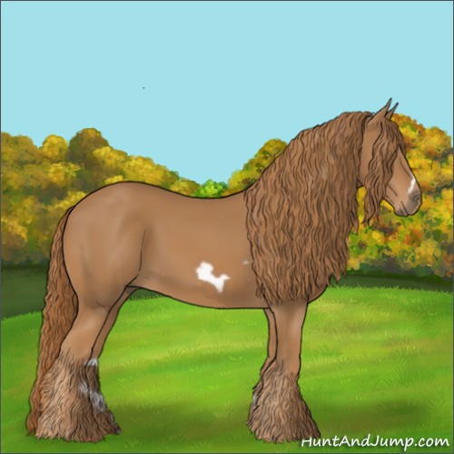 Horse Color:Chestnut Frame