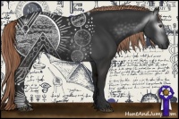 Horse Color:Gray Liver Chestnut 