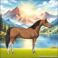 Horse Color:Bay 