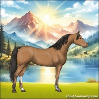 Horse Color:Bay 
