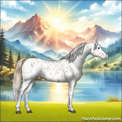 Horse Color:Chestnut Appaloosa