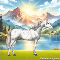 Horse Color:Chestnut Leopard 