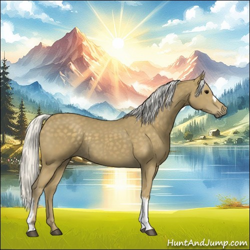 Horse Color:Silver Smoky Black