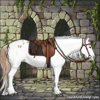 Horse Color:White Spotted Chestnut Snowflake Varnish 
