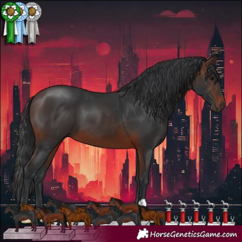 Horse Color:Brown 
