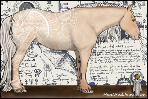 Horse Color:Silver Classic Champagne Roan 