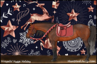 Horse Color:Bay Rabicano 