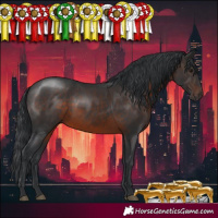 Horse Color:Brown 