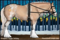 Horse Color:White Spotted Silver Amber Champagne 