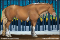 Horse Color:Gray Gold Champagne Tobiano