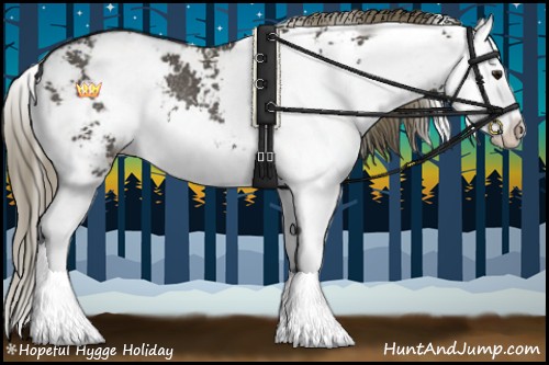 Horse Color:Smoky Black Sabino Splash Varnish Rabicano