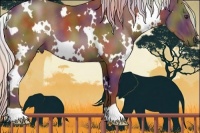 Horse Color:Nacre White Spotted Chocolate Silver Brown