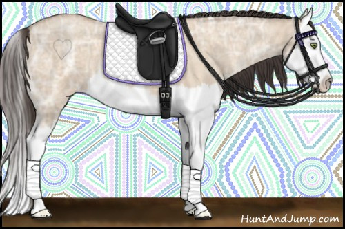 Horse Color:Amber Champagne Ice Roan Dun Splash