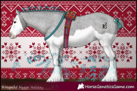 Horse Color:Platinum Brown Splash Appaloosa 