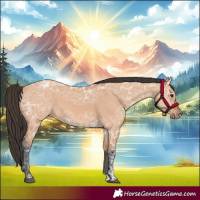 Horse Color:Bay Ice Dun 