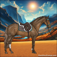 Horse Color:Chocolate Palomino 
