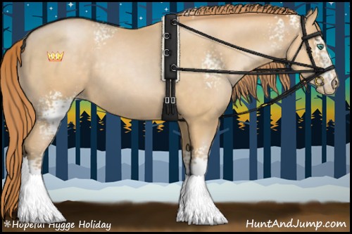 Horse Color:White Spotted Smoky Black Pearl Rabicano 